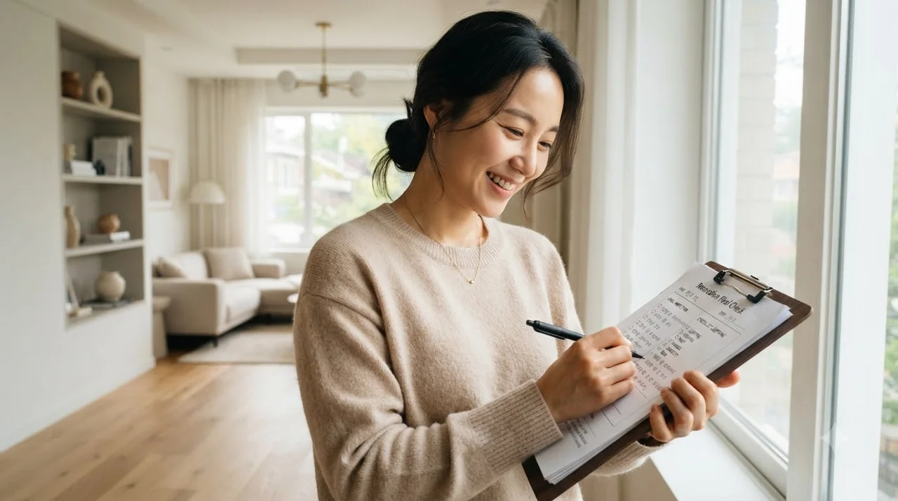 가을철 인테리어 시공 시 꼭 챙겨야 할 체크리스트
