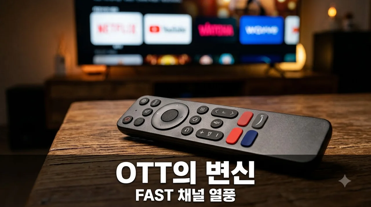 OTT도 결국 TV처럼 본다? 웨이브·쿠팡플레이 24시간 채널 확대한 진짜 이유..