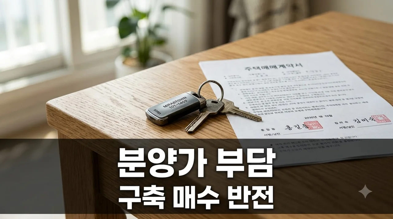 아파트 분양가 계속 치솟는데.. 구축 매수가 다시 떠오른 진짜 이유