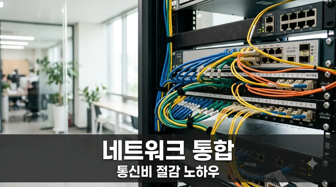 기업 IPTV 인터넷전화 네트워크 통합 구축 방법, 통신비 40% 절감한 비결은?