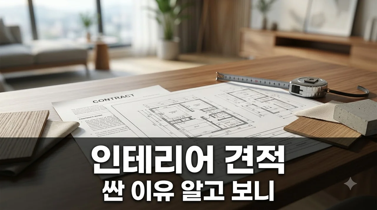 싼 맛에 계약했다가 1,000만원 더 나왔다? 인테리어 견적 꼭 볼 7가지..