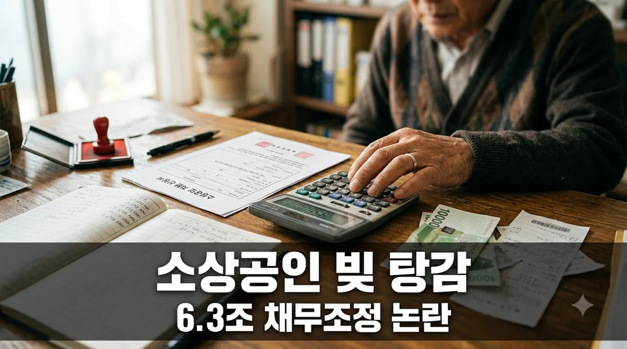 소상공인 빚 6.3조 깎아준다는데.. 결국 버틴 사람이 승자?