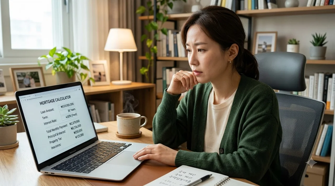 3억원 대출 금리 0.25%p 오르면 내 월이자는 얼마?.. 직접 계산해본 놀라운 결과