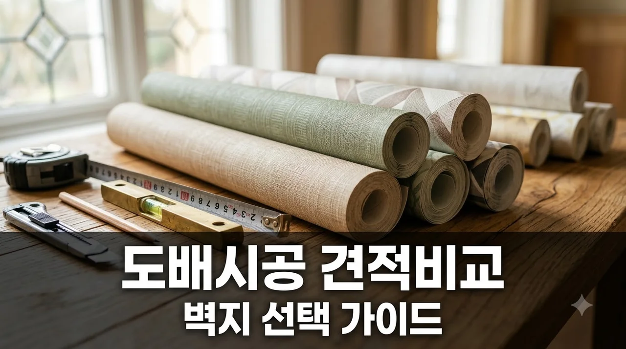 도배시공 전 벽지 선택부터 견적까지 꼭 확인할 5가지 포인트