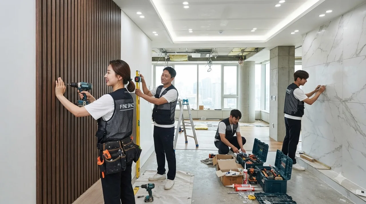 신뢰할 수 있는 합리적인 전문 시공업체 추천: (주)더젠