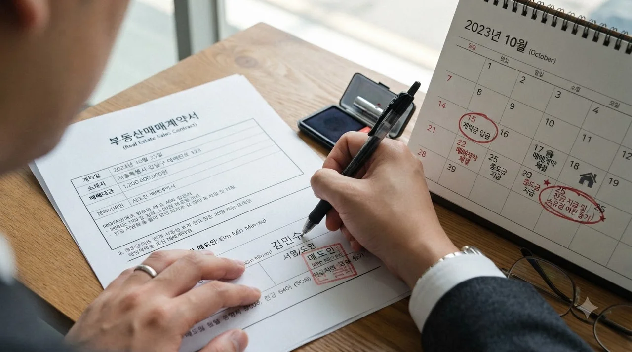 주의해야 할 핵심 포인트: 계약일이 아닌 잔금일 기준