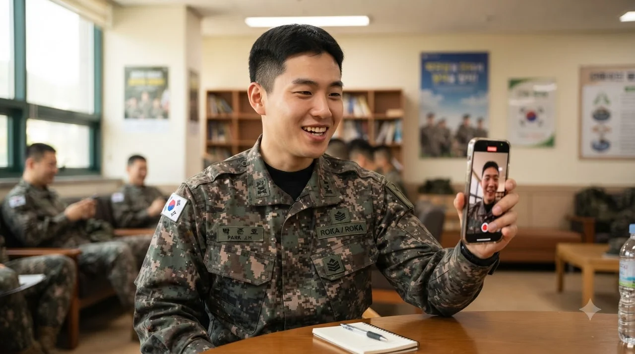군복무 중 전해진 정동원의 깜짝 영상 메시지