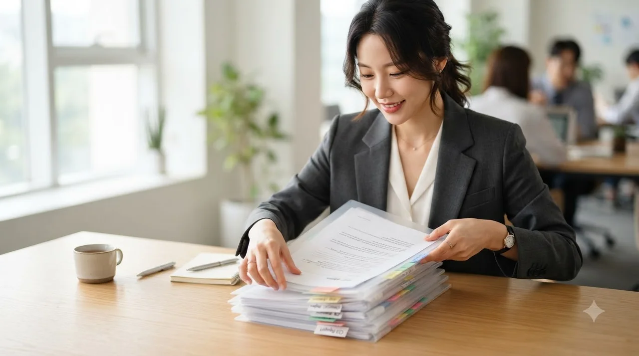 필수 제출 서류 체크리스트