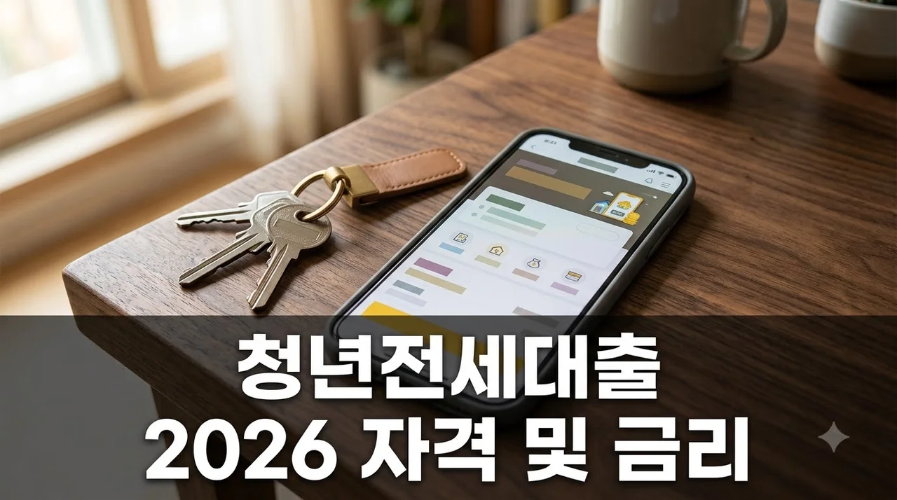 2026 청년 전세자금 대출 조건 내 소득으로 가능할까? 금리 비교 후기..