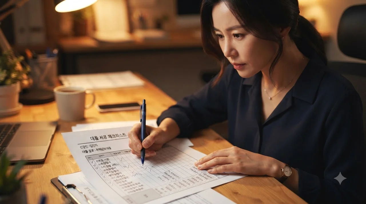 대출 체결 전 반드시 점검해야 할 체크리스트