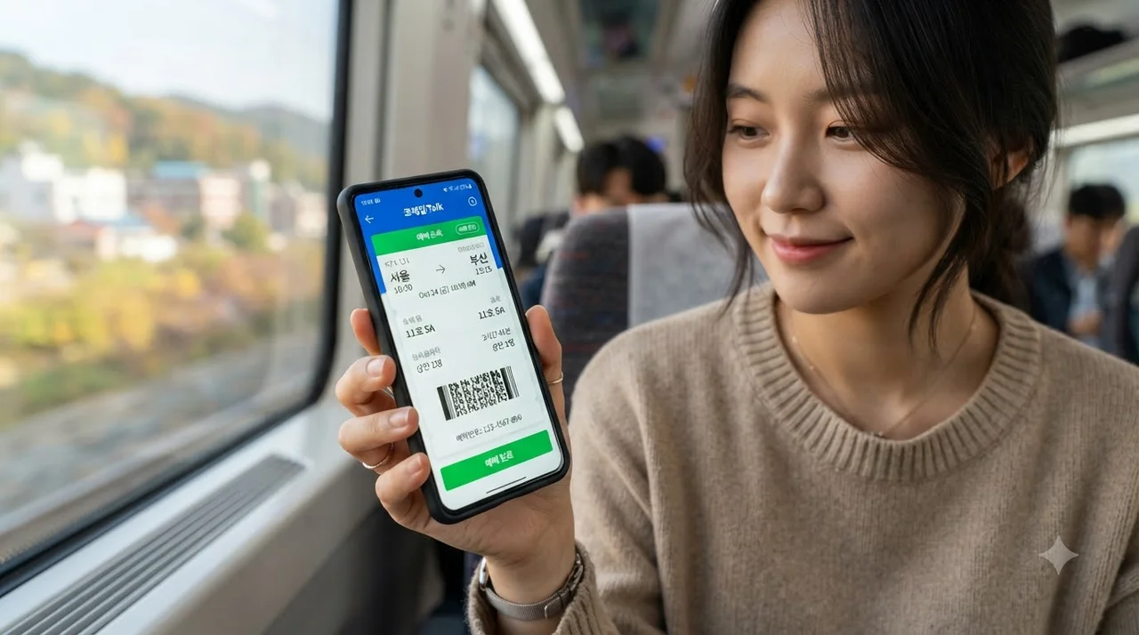 KTX SRT 통합 혜택 2: '코레일+' 통합 예매 및 서비스 일원화