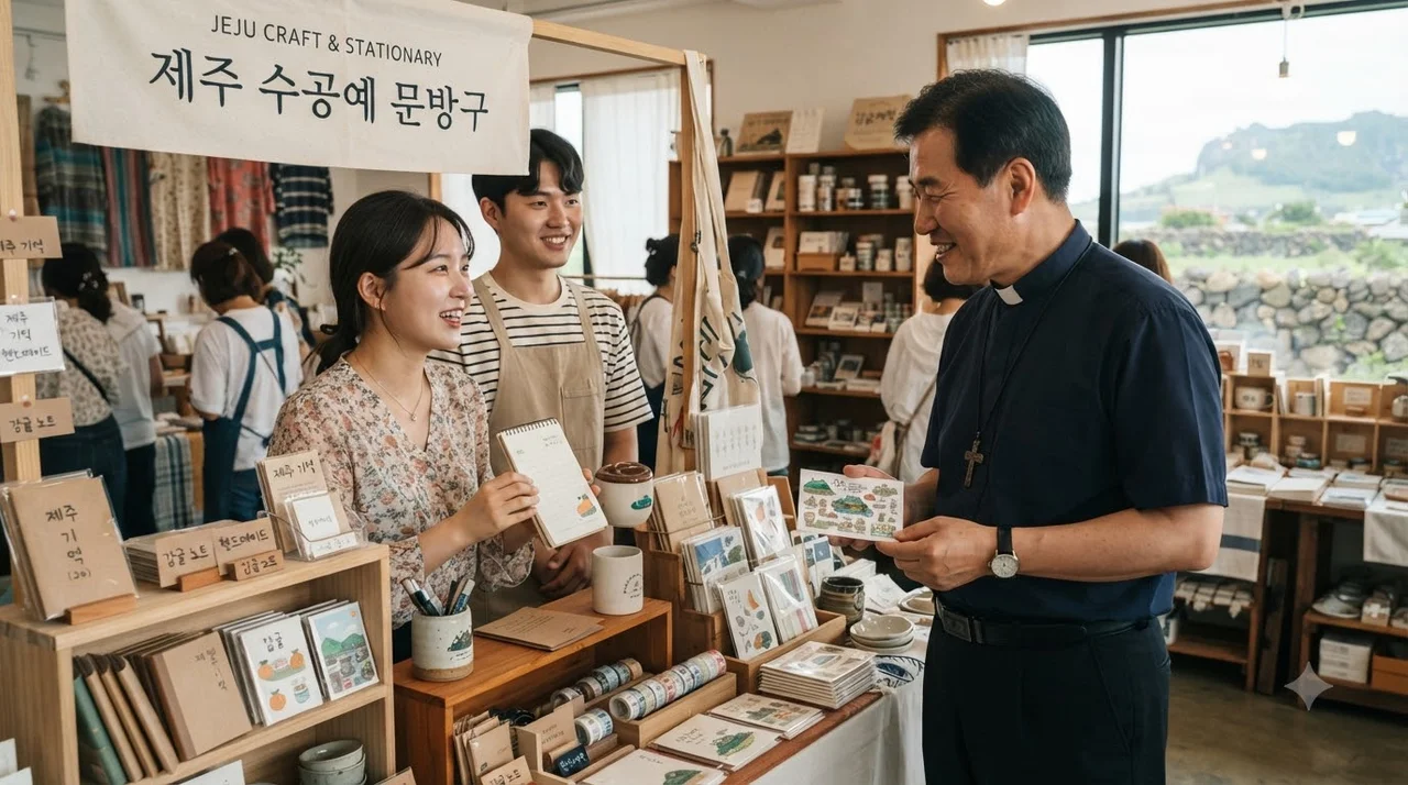 고용노동부 장관이 직접 찾은 제주 '엉망진창 문구사' 현장