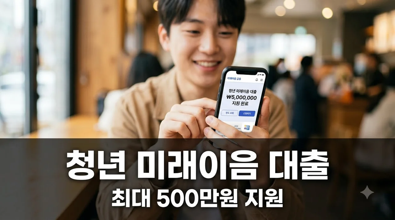 청년 미래이음 대출, 무담보 500만원 지원받는 뜻밖의 조건..