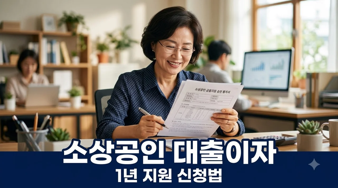 광주 서구 소상공인 특례보증 대출 이자 지원.. 1년 동안 전부 지원받는 법?