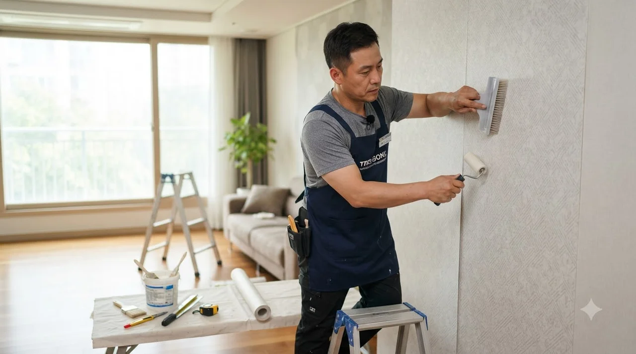 대구 아파트 도배 장판 교체 성공 3단계 절차