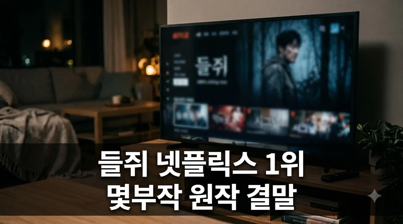 2주 연속 1위 폭주 중인 넷플릭스 '들쥐'.. 원작과 결말 알아봤더니