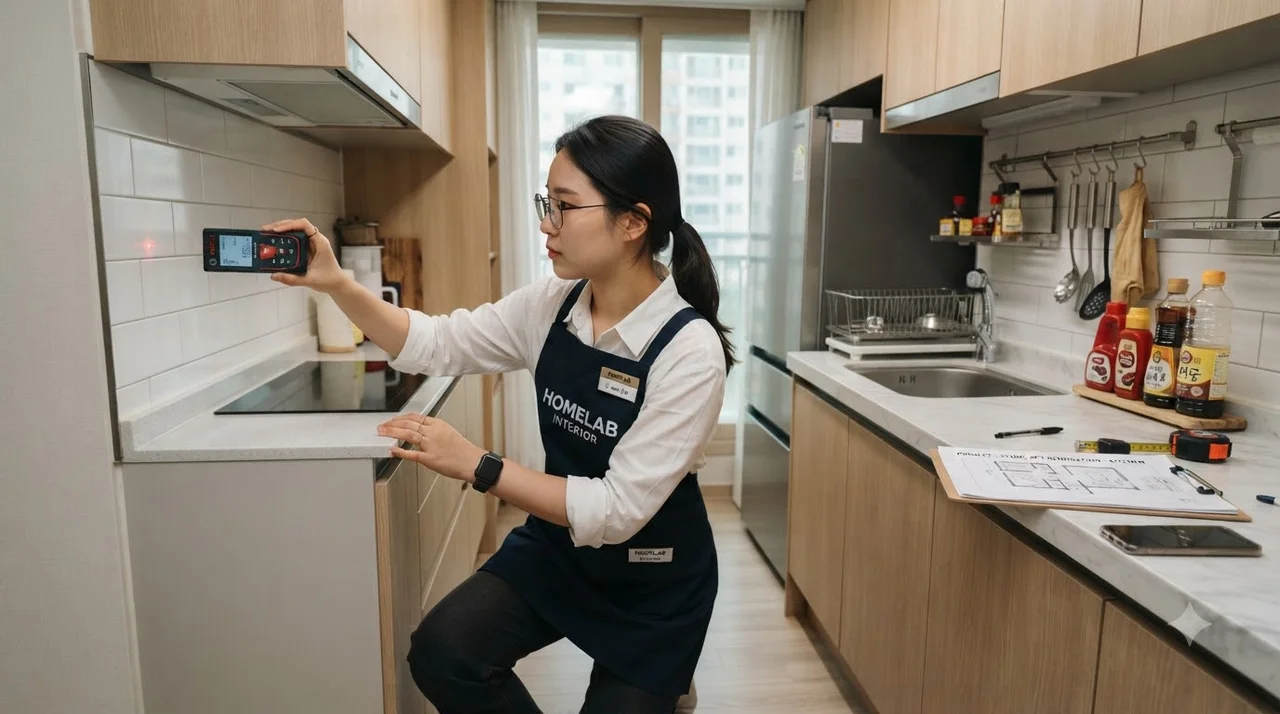 싱크대교체 및 맞춤 리모델링 스텝 가이드