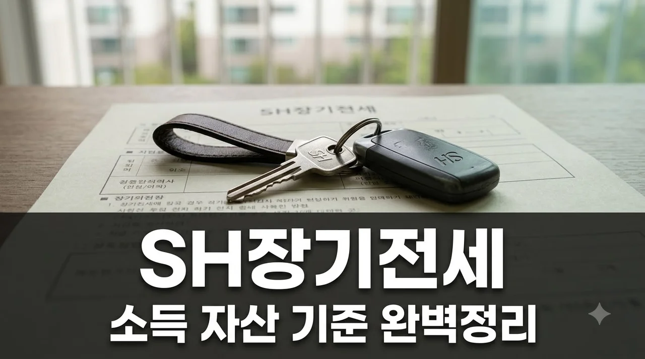 SH 장기전세 1381가구 떴다는데.. 내 월급으로 신청 가능할까?