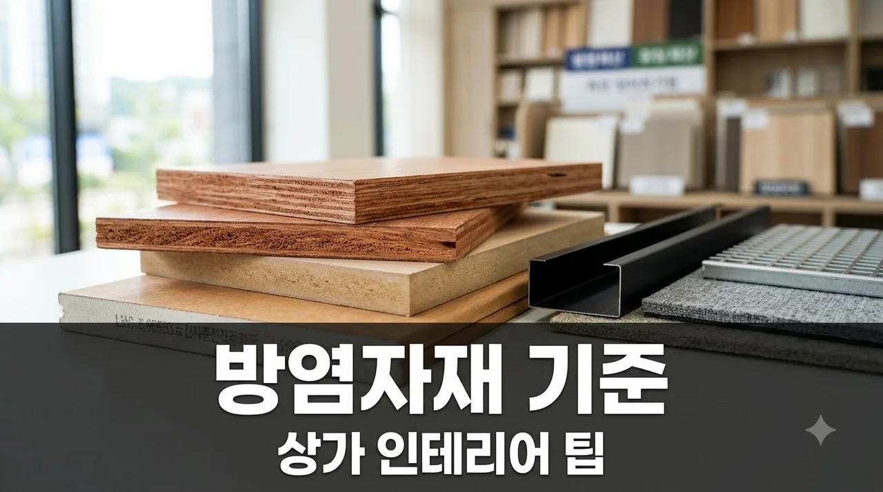 상가 인테리어 방염자재 기준 모르면 벌금 폭탄?.. 벽마감재 통과 조건 알고 보니