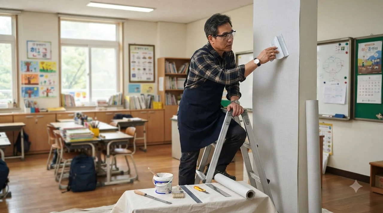 집중력을 극대화하는 도배 및 바닥 장판 시공 노하우