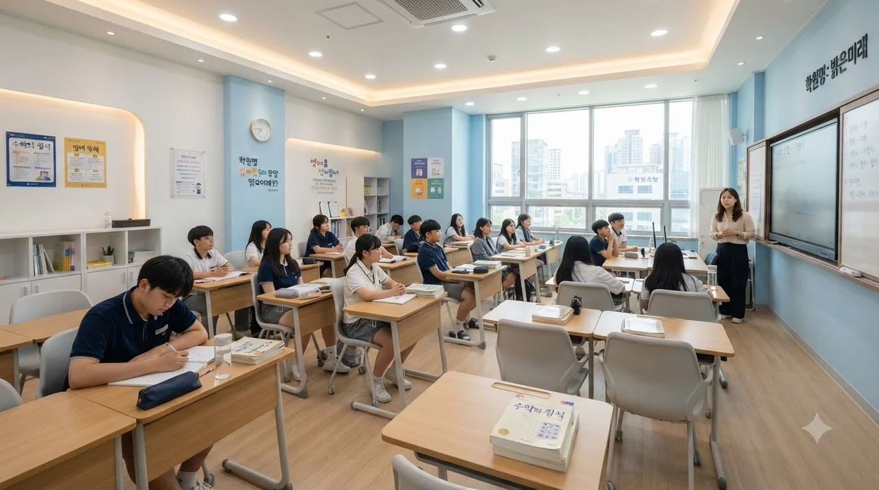 대구경북 학원 도배시공, 밝고 깔끔한 강의실로 원생 집중도 높이는 법