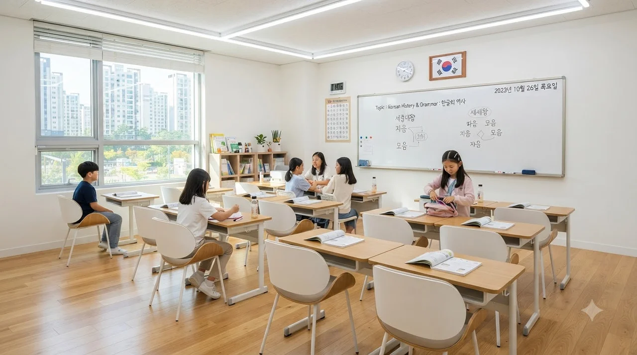 경북 학원 강의실 도배 장판 시공, 분위기 전환이 필요한 이유