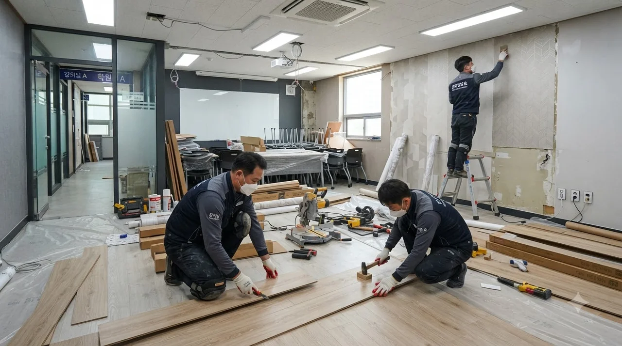 개별 공정 분동 시공 vs 올인원 일괄 시공 완벽 비교