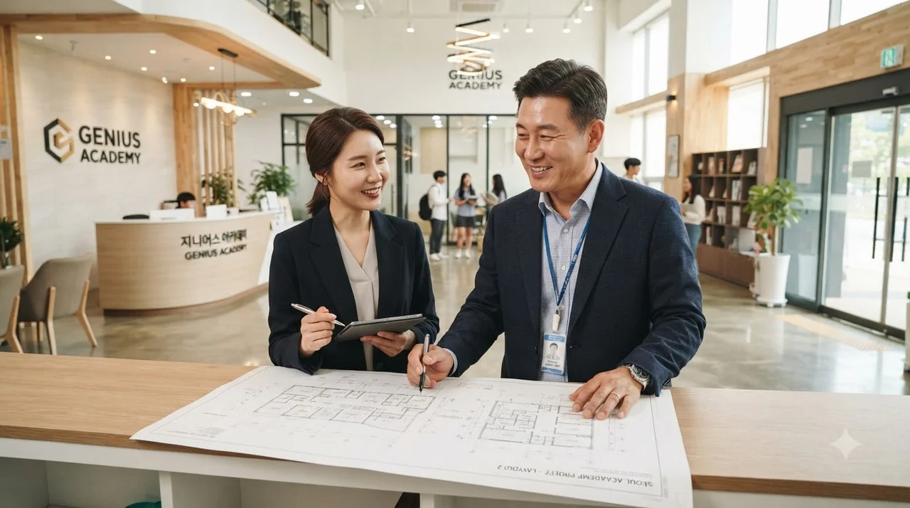 실패 없는 학원 인테리어 업체 선정 체크리스트
