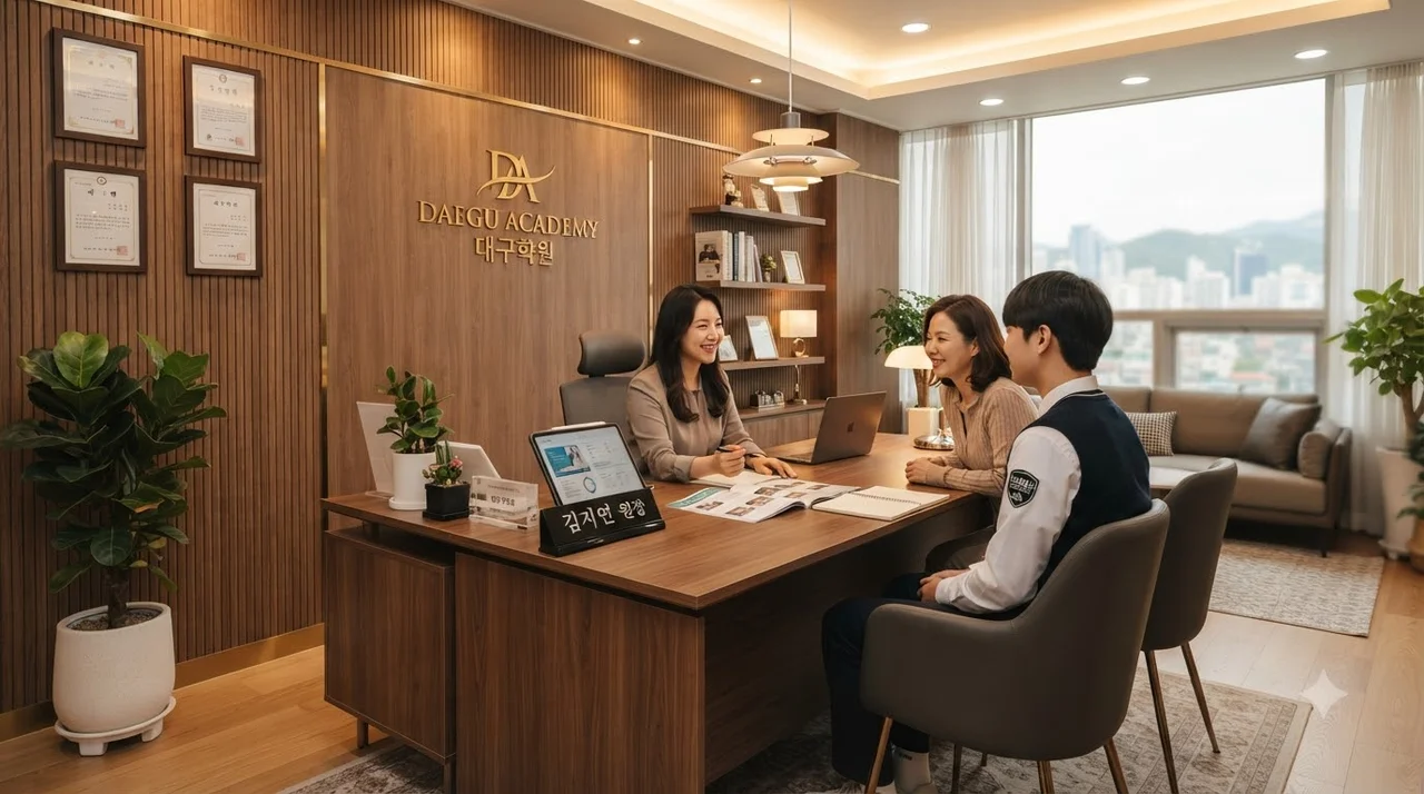 대구경북 학원 상담실 인테리어, 첫인상이 원생 등록을 결정해요