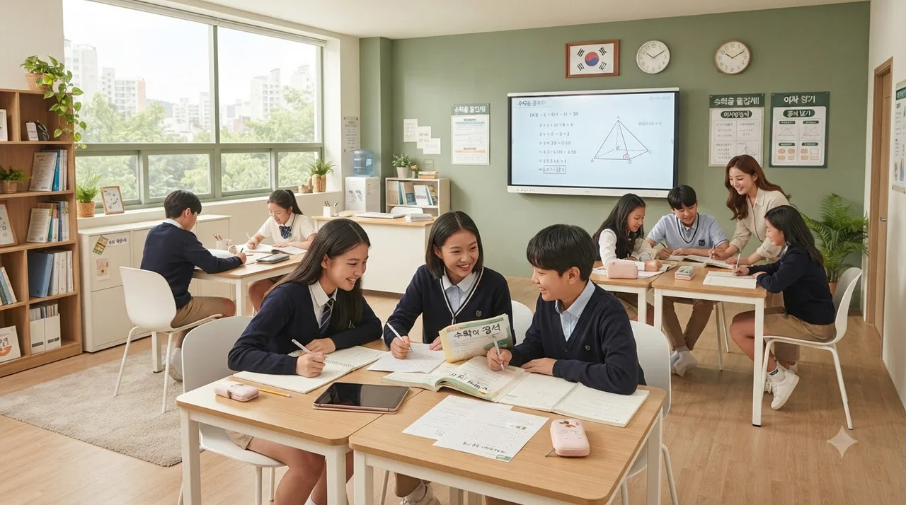 수학 학습 효과를 극대화하는 벽지 색상과 컬러 테라피