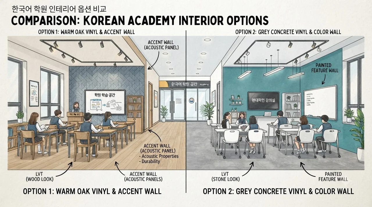 실크벽지 vs 합지벽지 & 장판 vs 데코타일 장단점 비교