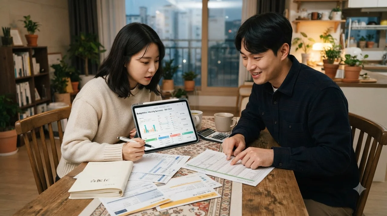 계약금 20% 및 자금 조달 계획 시뮬레이션
