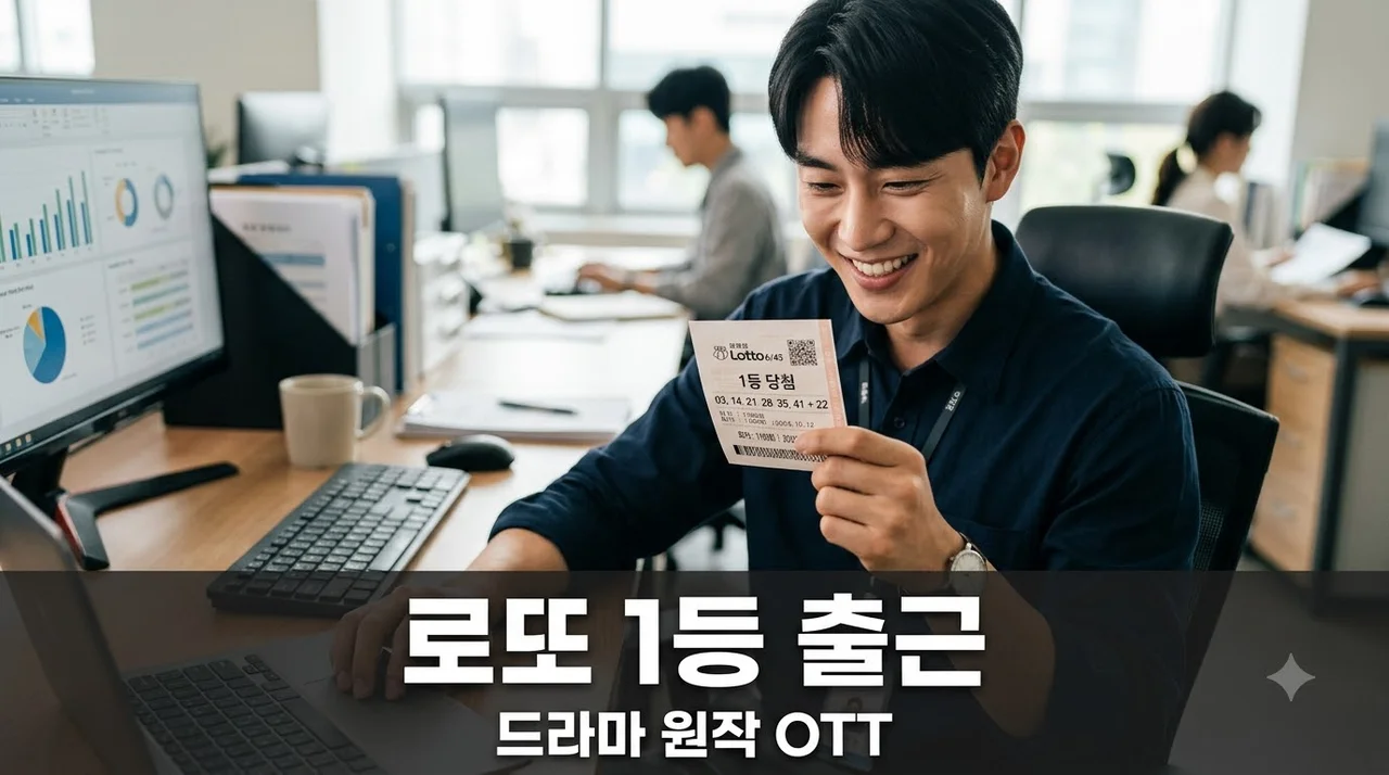 "로또 1등인데 다음 날 회사 출근?" 배우 이준혁 드라마 원작 몇부작 OTT 총정리..