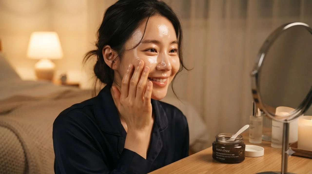 나이트 케어 효과를 200% 높이는 올바른 슬리핑 마스크 사용법