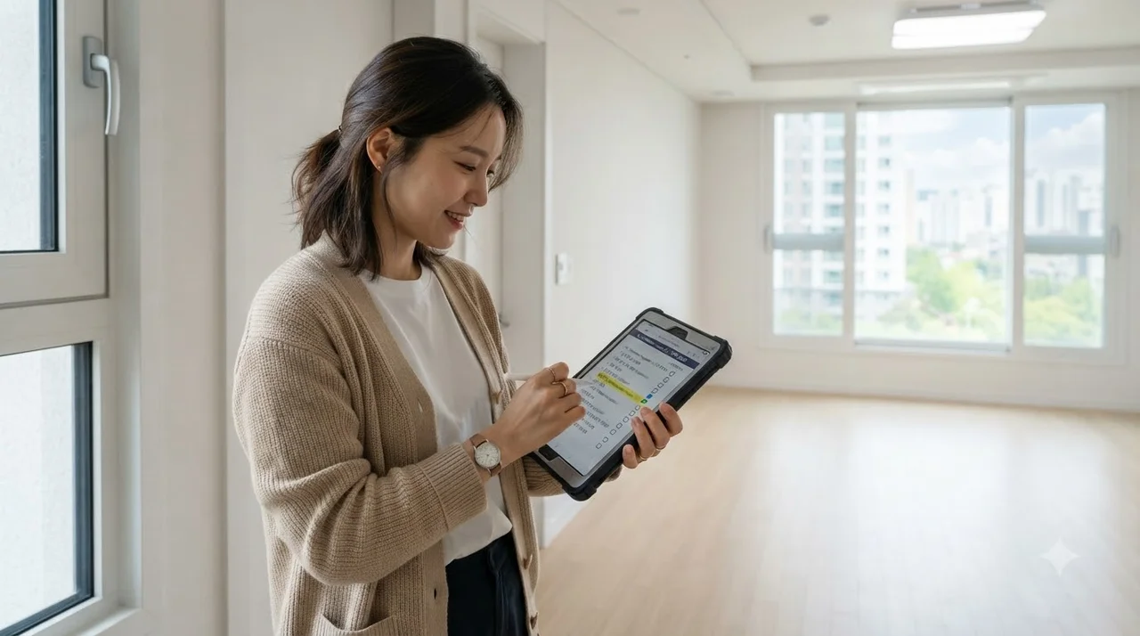 입주 전 인테리어 시공 시 체크리스트 4가지