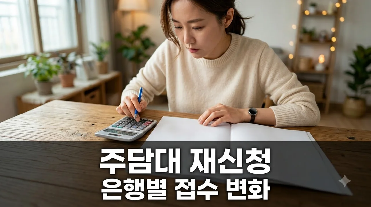 헐! 주담대 막혔다더니 다시 가능할까?.. 2026년 은행별 한도 접수 변화