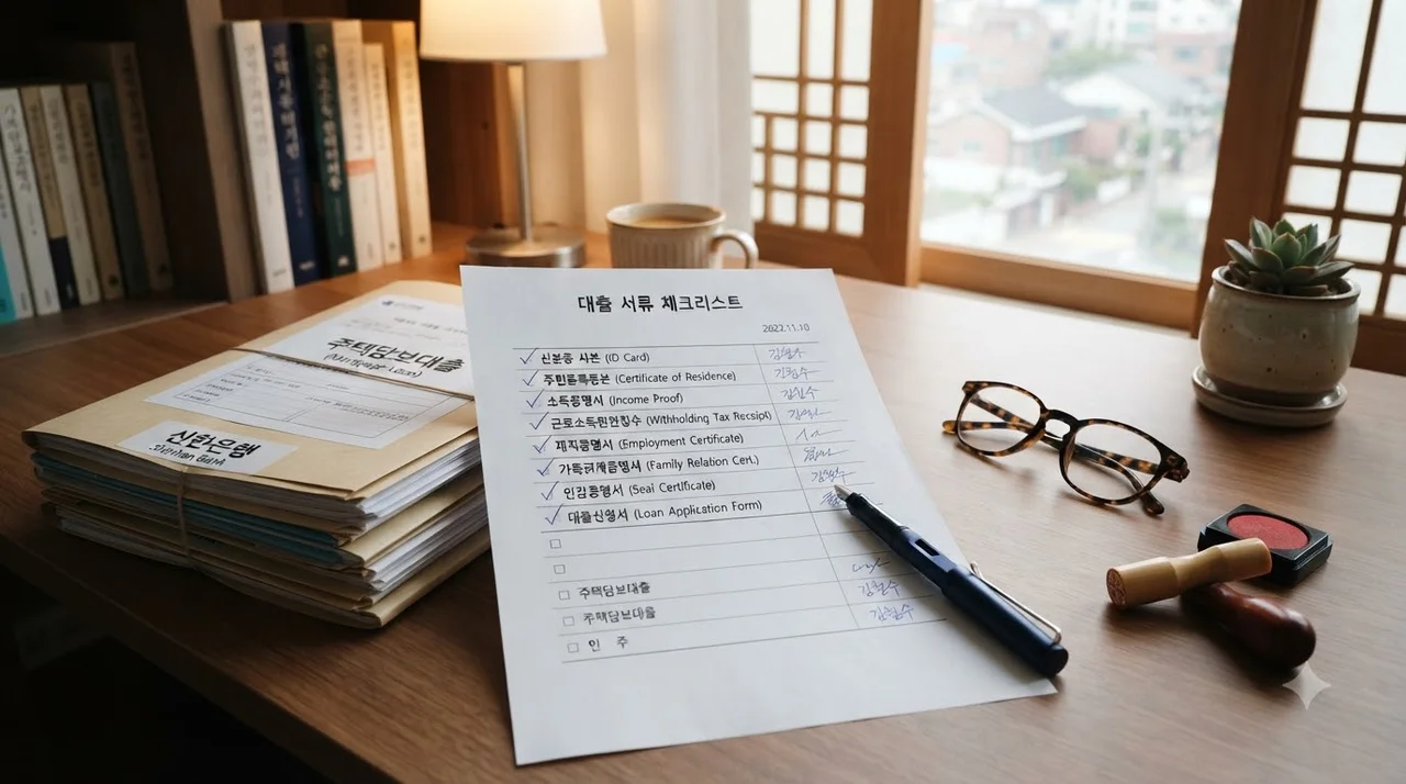 은행 방문 전 꼭 챙겨야 할 서류 체크리스트