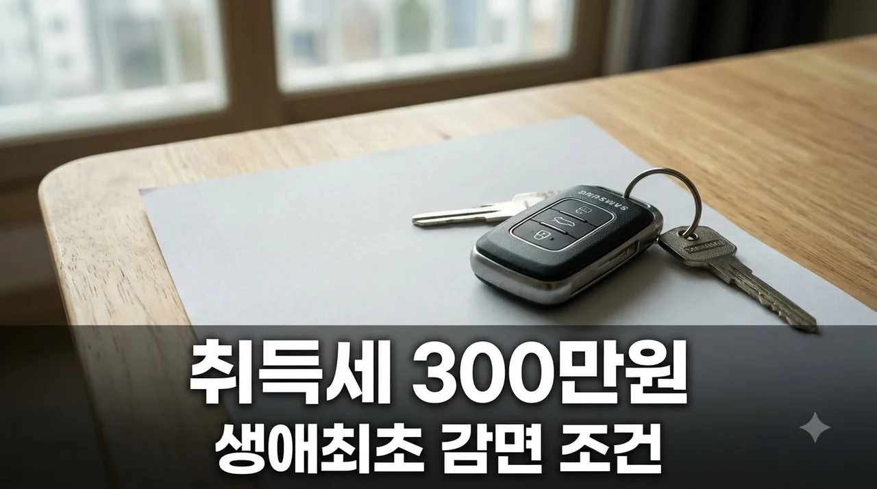 생애최초 취득세 300만원 감면 확정? 40세 미만 적용 시기 알고 보니..