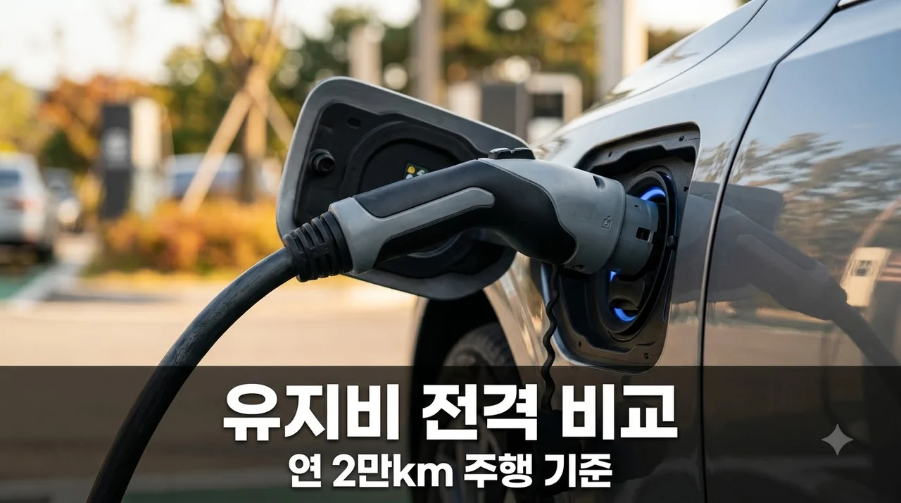 연 2만km 탔더니 이 정도 차이가?.. 2026 하이브리드 vs 전기차 유지비 정산