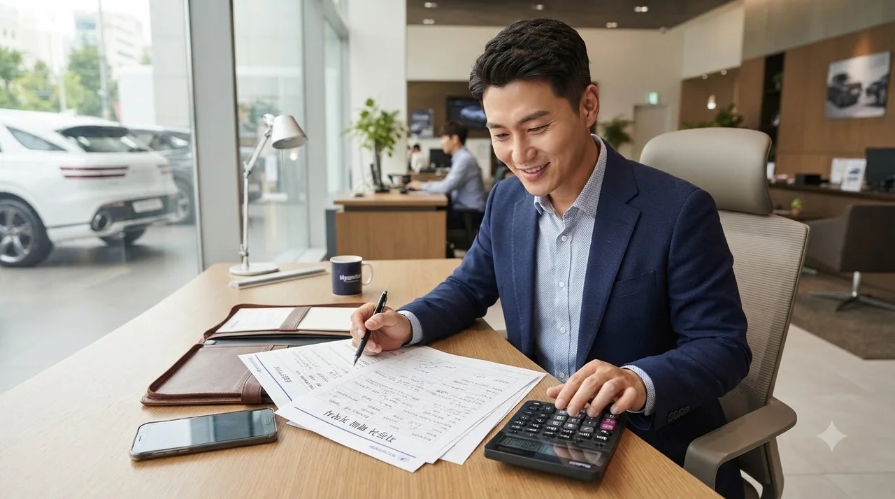 취등록세 포함 2027 그랜저 실구매가 계산 결과