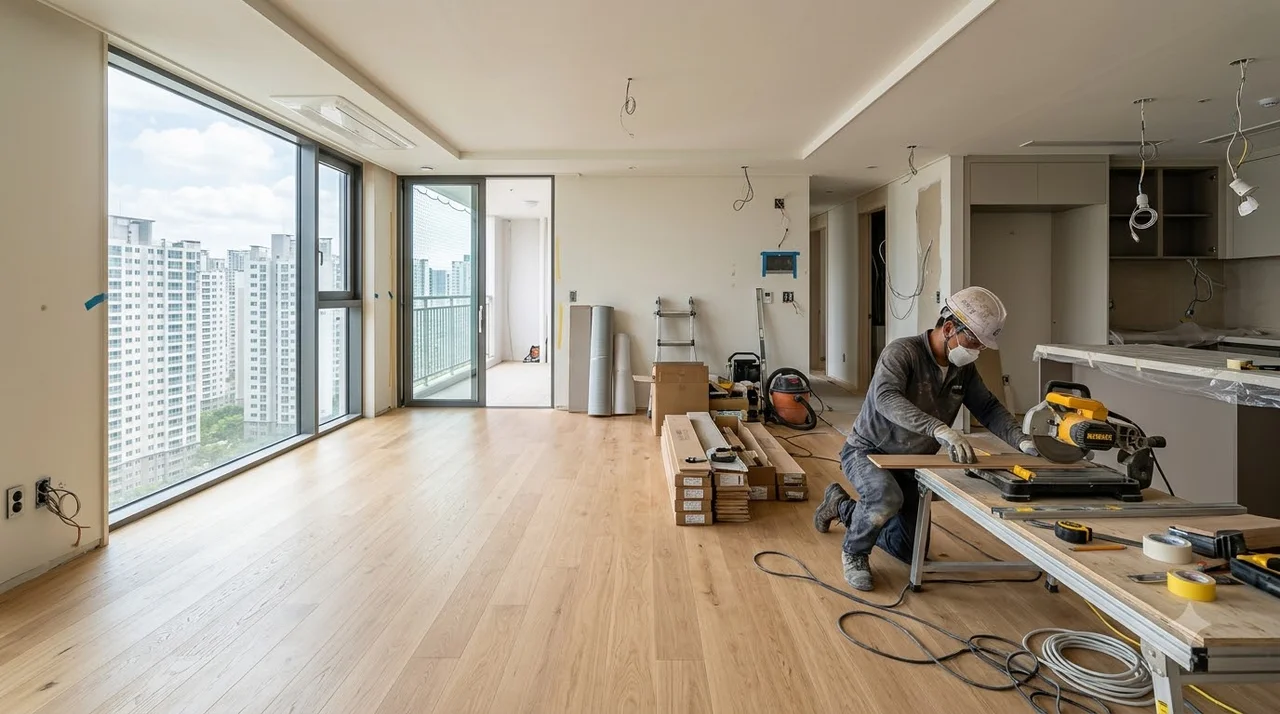 도배 후 마루? 마루 후 도배?.. 30년 차 인테리어 기사가 밝힌 진짜 공사순서