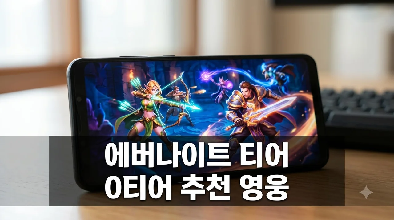 에버나이트 리버스 티어 완벽 정리: 0티어 영웅 및 초반 리세마라 공략