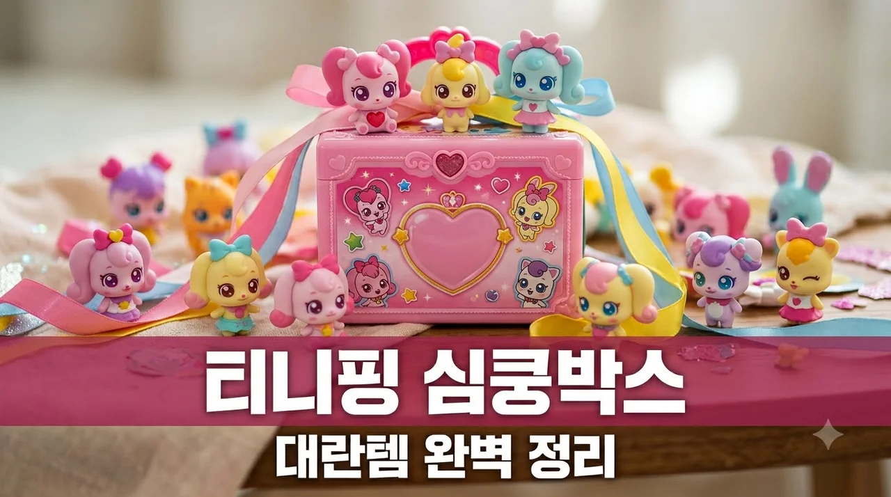 티니핑 심쿵박스 구성품 가격 구매처 완벽 정리 및 뽑기 꿀팁