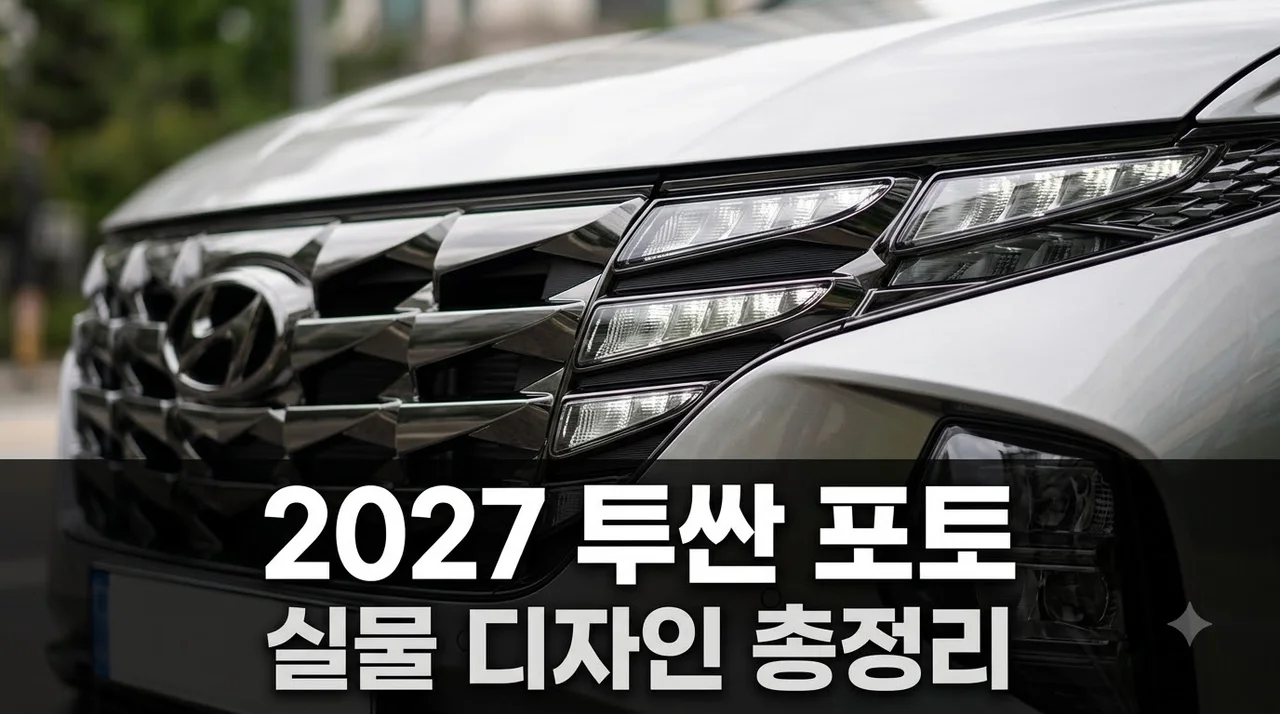 2027 투싼 포토 디자인 변화와 하이브리드 추천 포인트 총정리