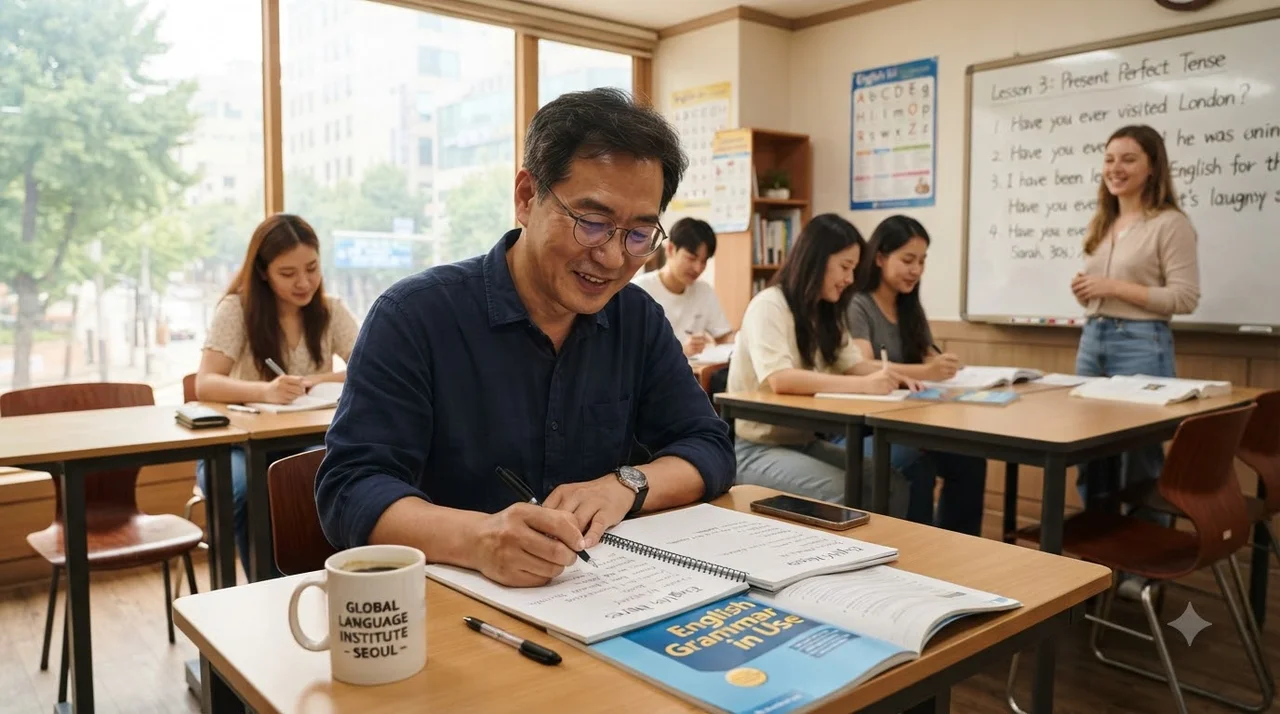 구성환 영어 도전으로 본 성인 영어학원의 현실과 독자 공감