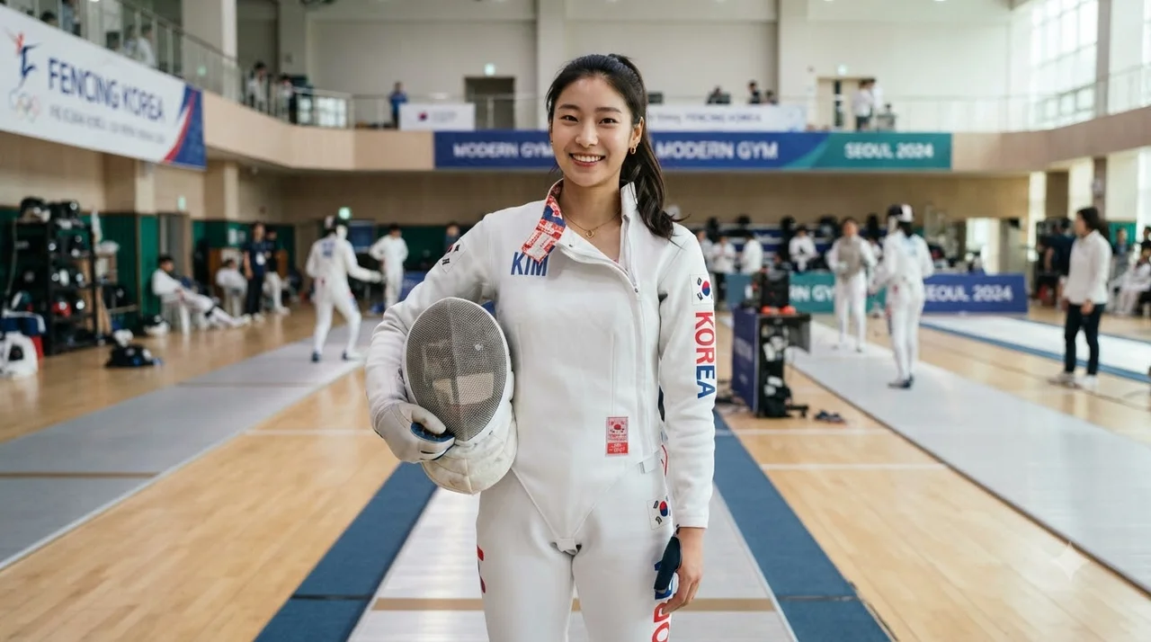 양승혜 펜싱 미모, AI 합성설까지 돌았던 화제의 실력파 검객
