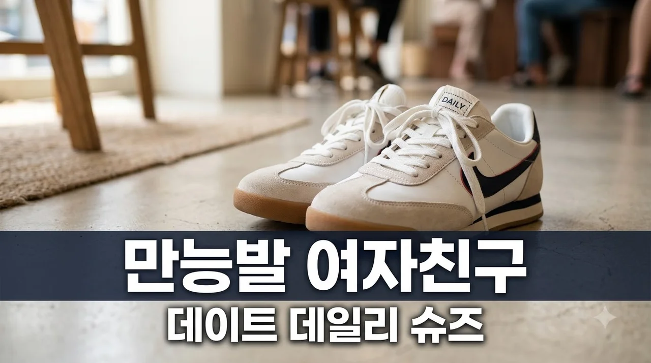 만능발 여자친구 신발 추천 top3, 하루 종일 편한 데일리 슈즈 완벽 가이드