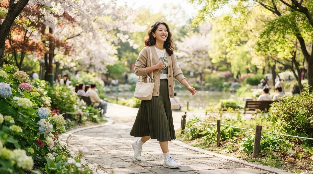 만능발 여자친구 신발 추천! 하루 종일 걸어도 편안한 데일리 슈즈의 비밀