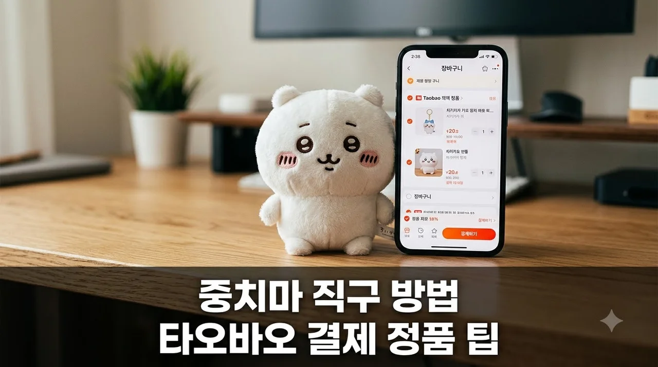 중치마 직구 방법 10분 완벽 가이드! 타오바오 결제부터 정품 구분까지