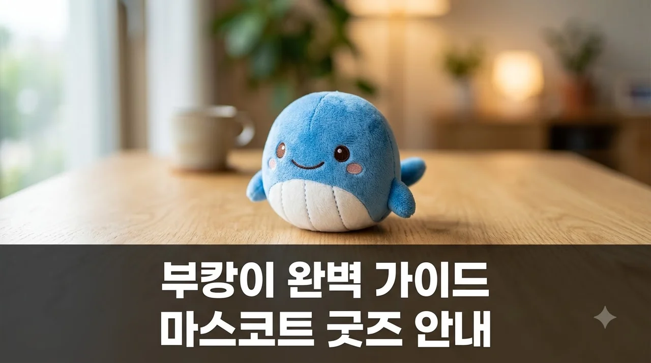 부캉이 귀여운 부산 북항 마스코트 완전 정복과 굿즈 신청 팁